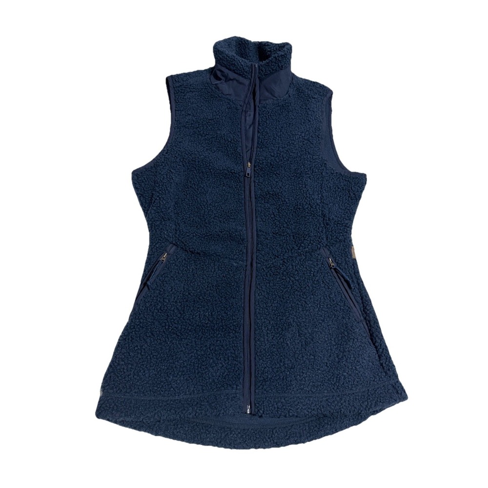 Avalanche Outdoor Supply Company Women's Fleece Vest Size S Navy Blue